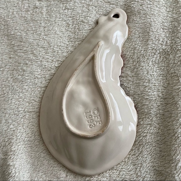 FITZ and Floyd Autumn Harvest Dish squash grapes cranberries pickle dish 1993 - Picture 3 of 6